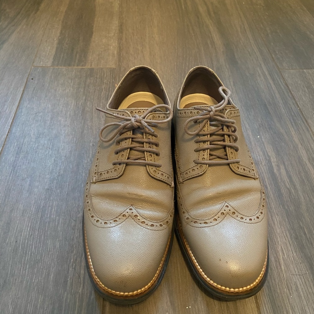 Cole Haan men’s beige dress shoes
